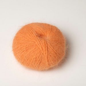 Pelote laine angora orange